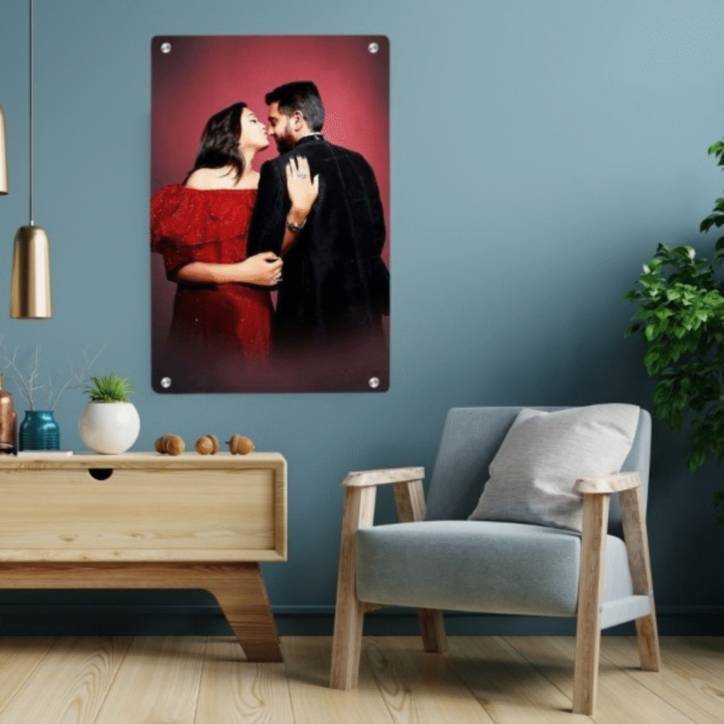 Arcylic photo frame for couples